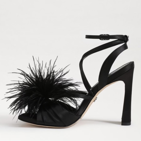 Sam Edelman Layton Feather Strappy Heel - Picture 3 of 3